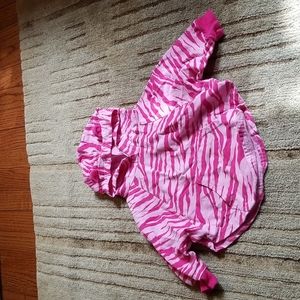 Little tots long sleep hoodie size 12 m